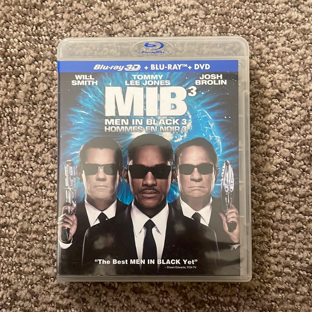 Men in Black number three